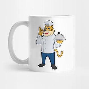 Tiger Cook Chef hat Platter Mug